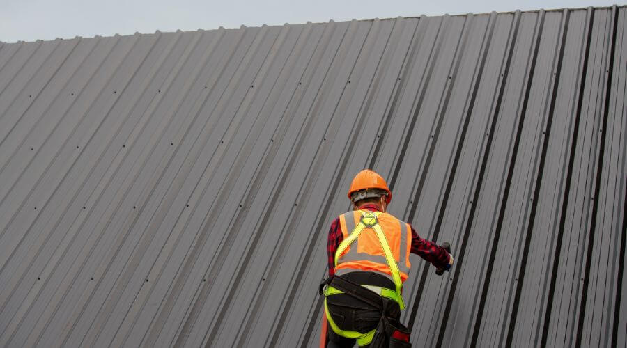 Professional metal roof installation services in Union Hall, VA